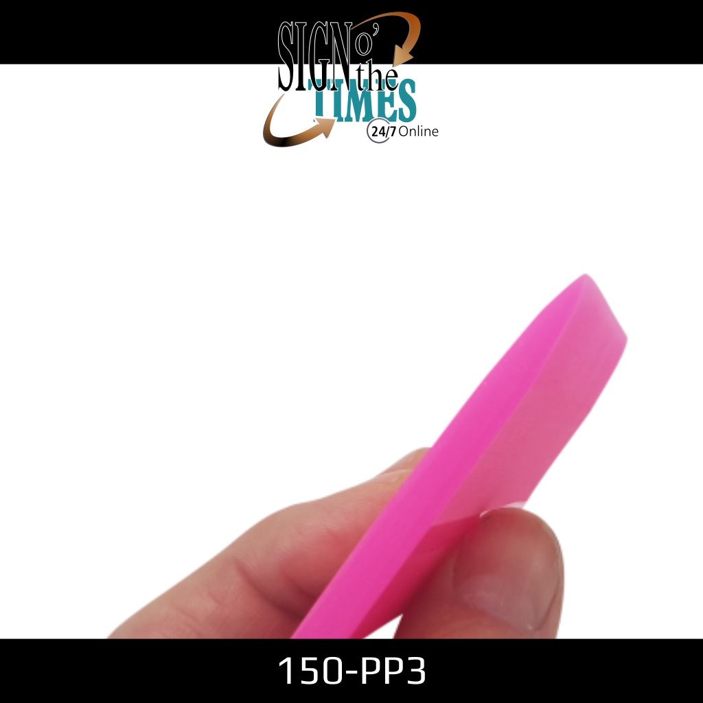 150-PP3 The Pink Shaved Squeegee - 10cm