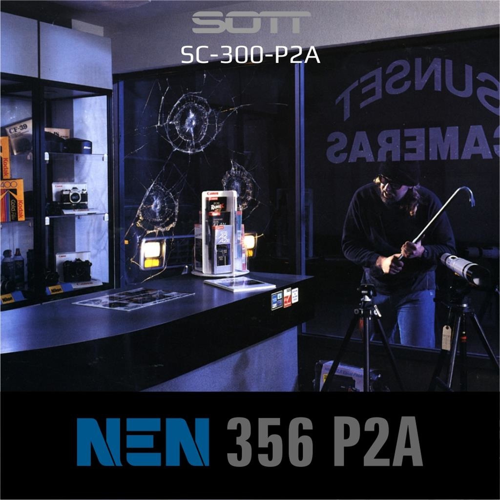 SC-300-P2A-182  Security300 P2A Glasklar EN 356 P2A -1