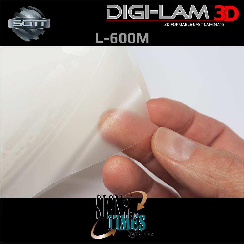 L-600M DIGI-LAM™3D Matt Laminat Gegossen 137 cm