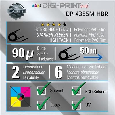 DP-4355M-HBR-137 DigiPrint HighTack Teppichfolie