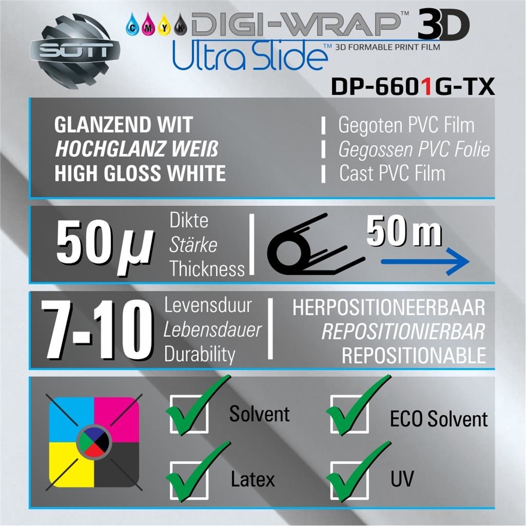 DP-6601G-TX-137  DigiWrap 3D UltraSlideTM