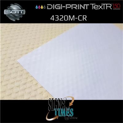DP-4320M-CR-137 DigiPrint TexTR150™ Canvas Wall-Folie Matt Weiß
