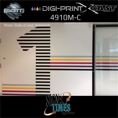 DigiPrint X-Cast Matt Weiß -152 cm
