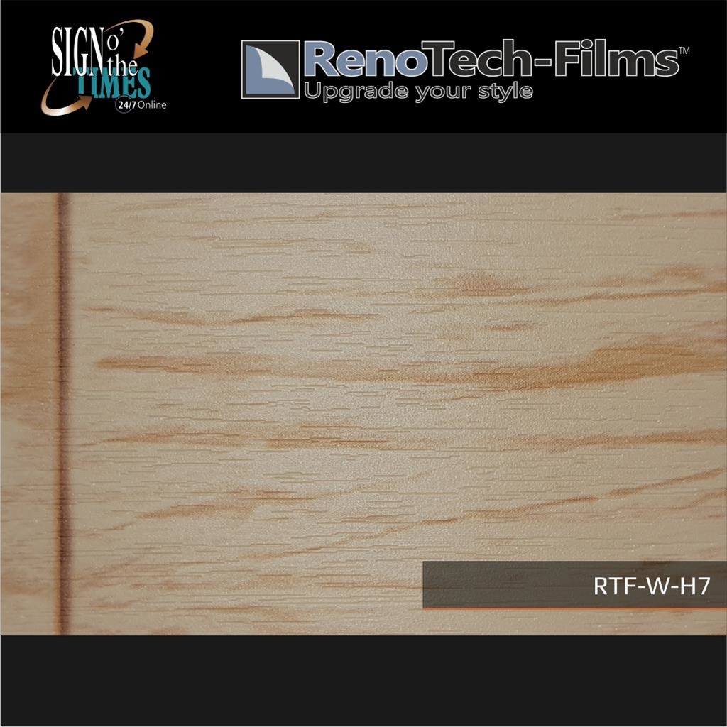 RTF-W-H7-122  Holzoptik Helles Vintage Panel strukturiert