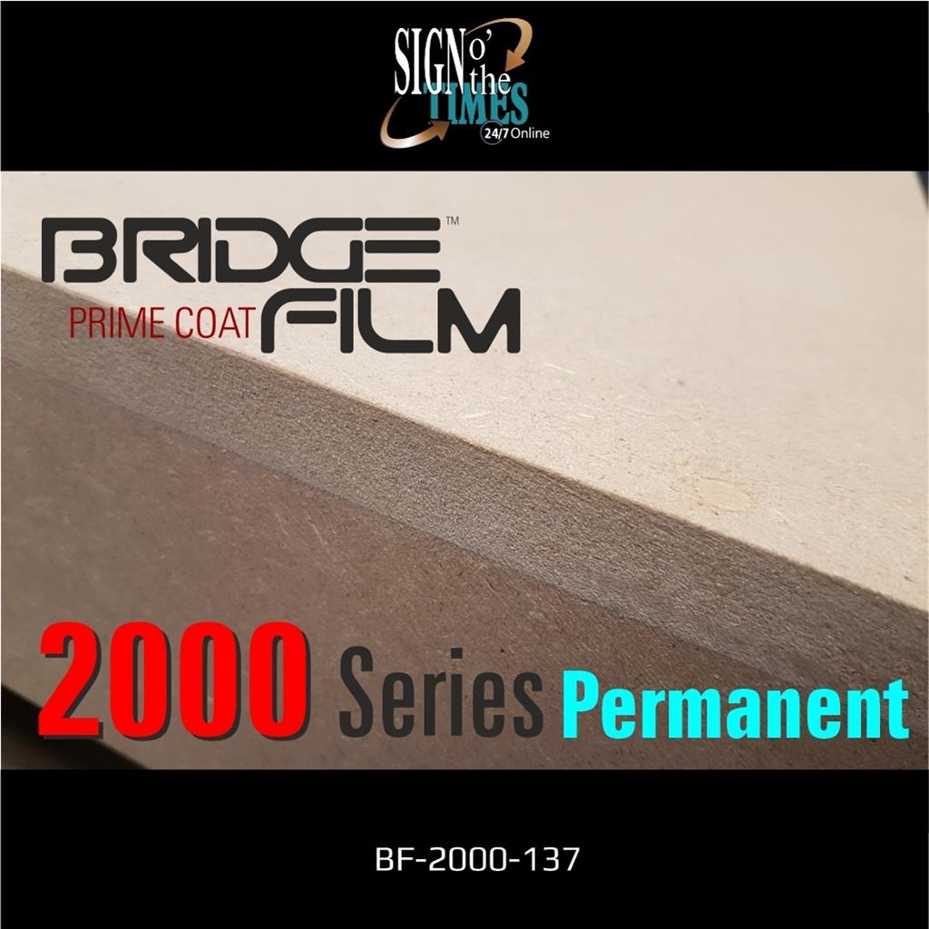 BridgeFilm 2000 Permanent haftend Seidenmatt 137cm