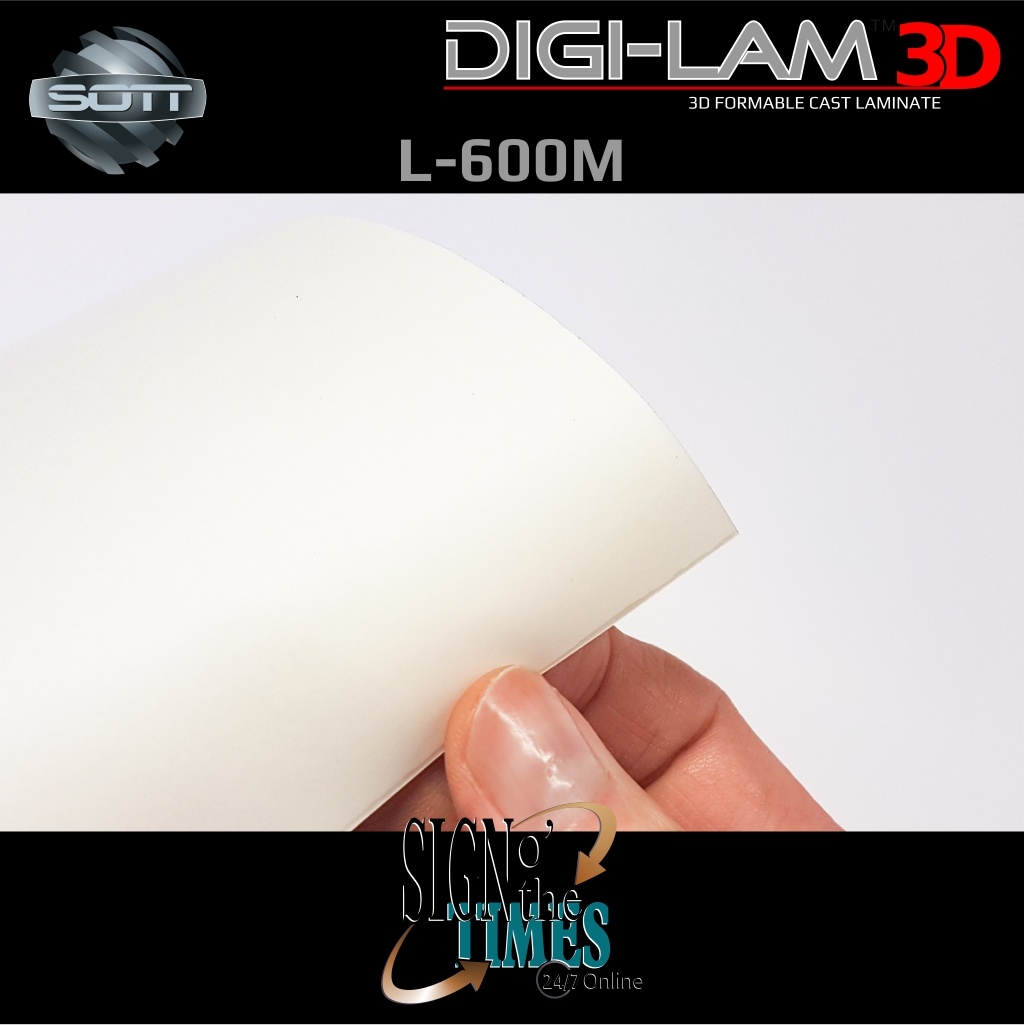 L-600M DIGI-LAM™3D Matt Laminat Gegossen 152 cm