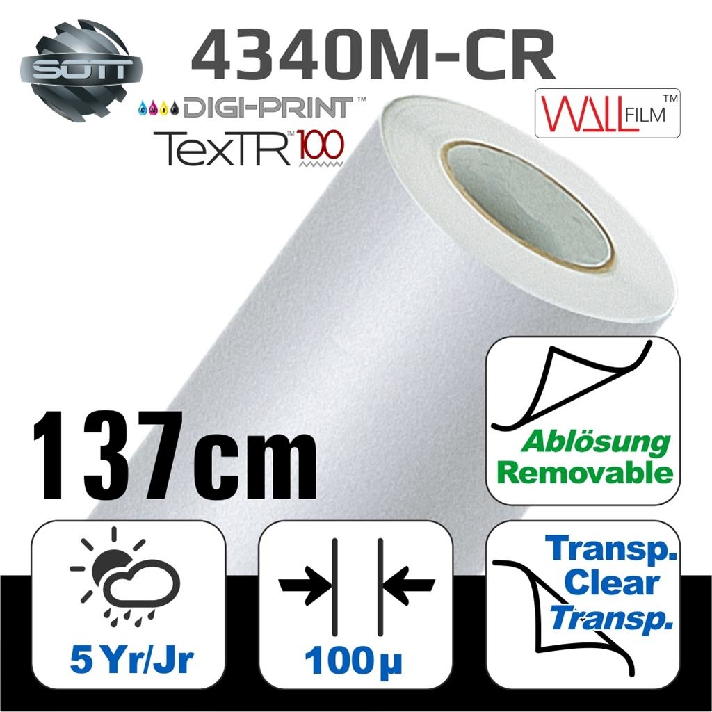 DP-4340M-CR-137 DigiPrint TexTR100™ Fabric Polyester