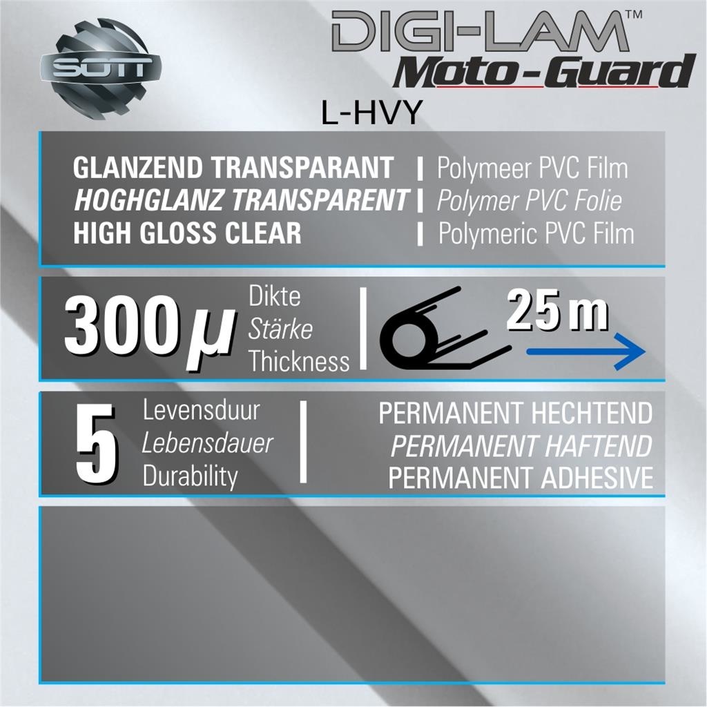 L-HVY-137 DigiLam Moto-Guard™ Heavy Duty