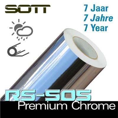RS-505-61 RealSteel Premium Chrom Folie -Außenqualität