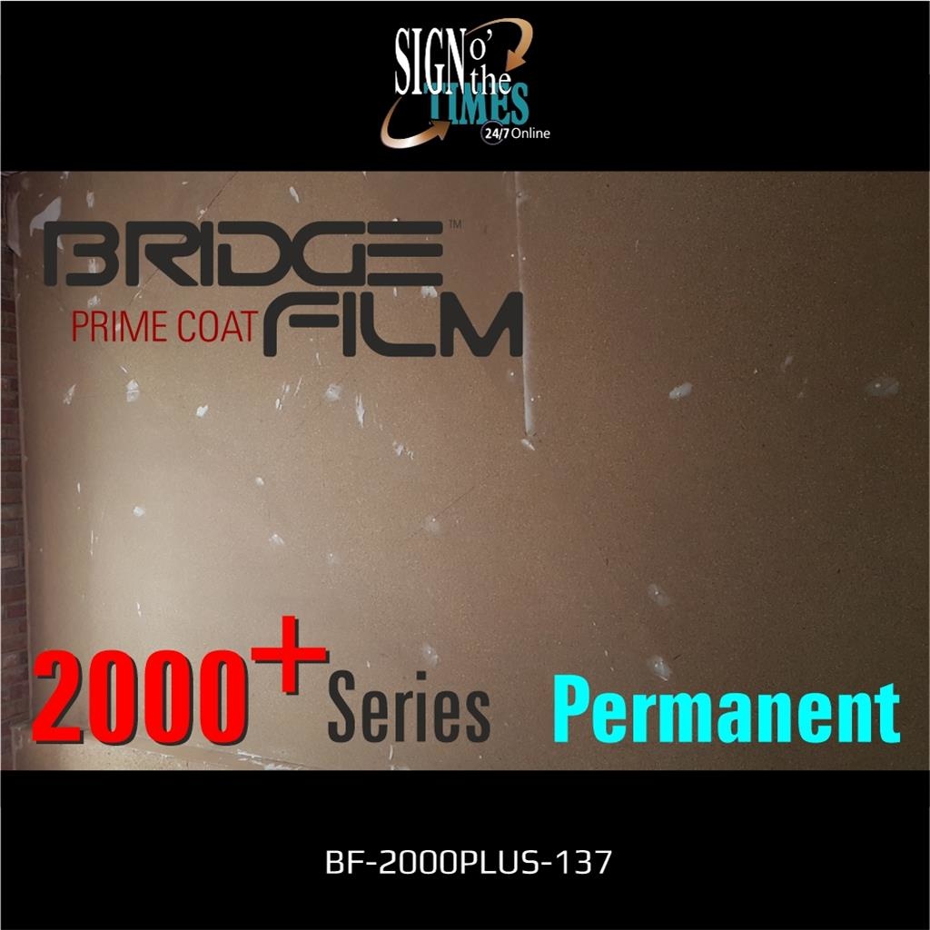 BridgeFilm 2000+ Permanent Haftend Glanz 137