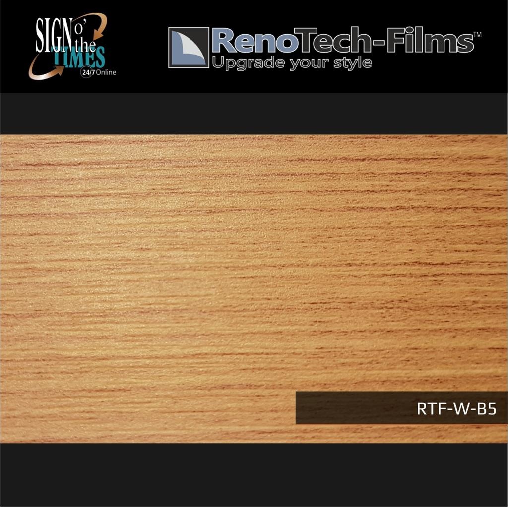 RTF-W-B5-122   Holzoptik Buche Medium strukturiert