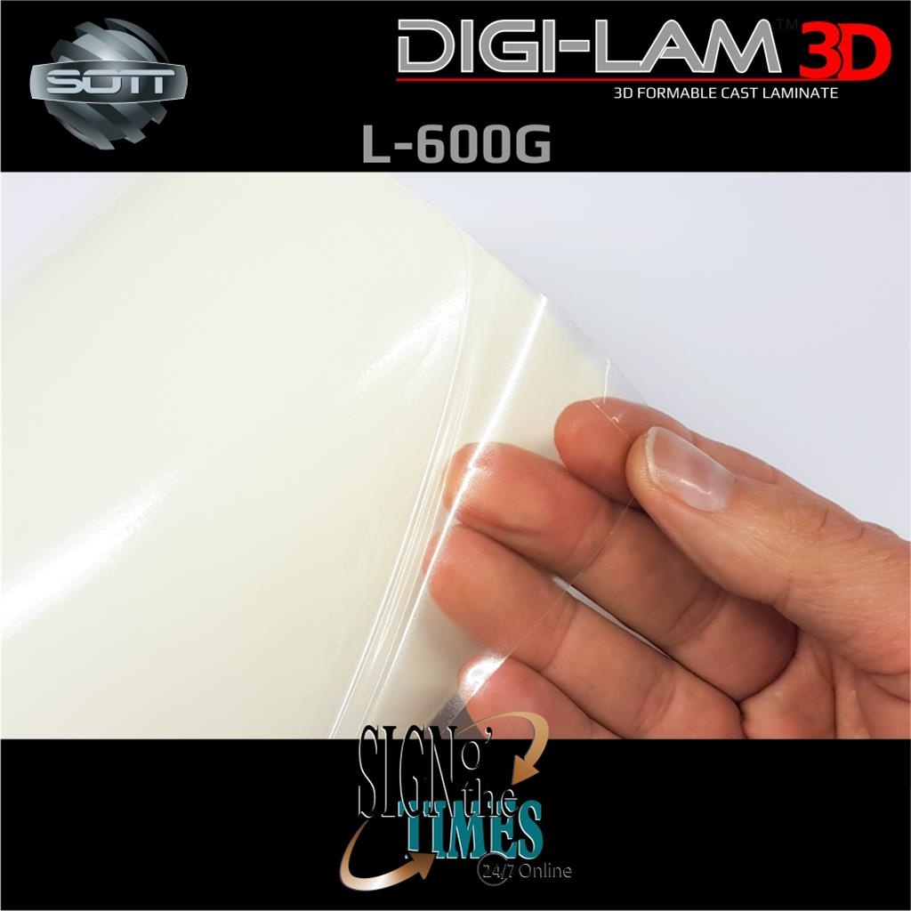 L-600G DIGI-LAM™3D Glanz Laminat Gegossen 137 cm