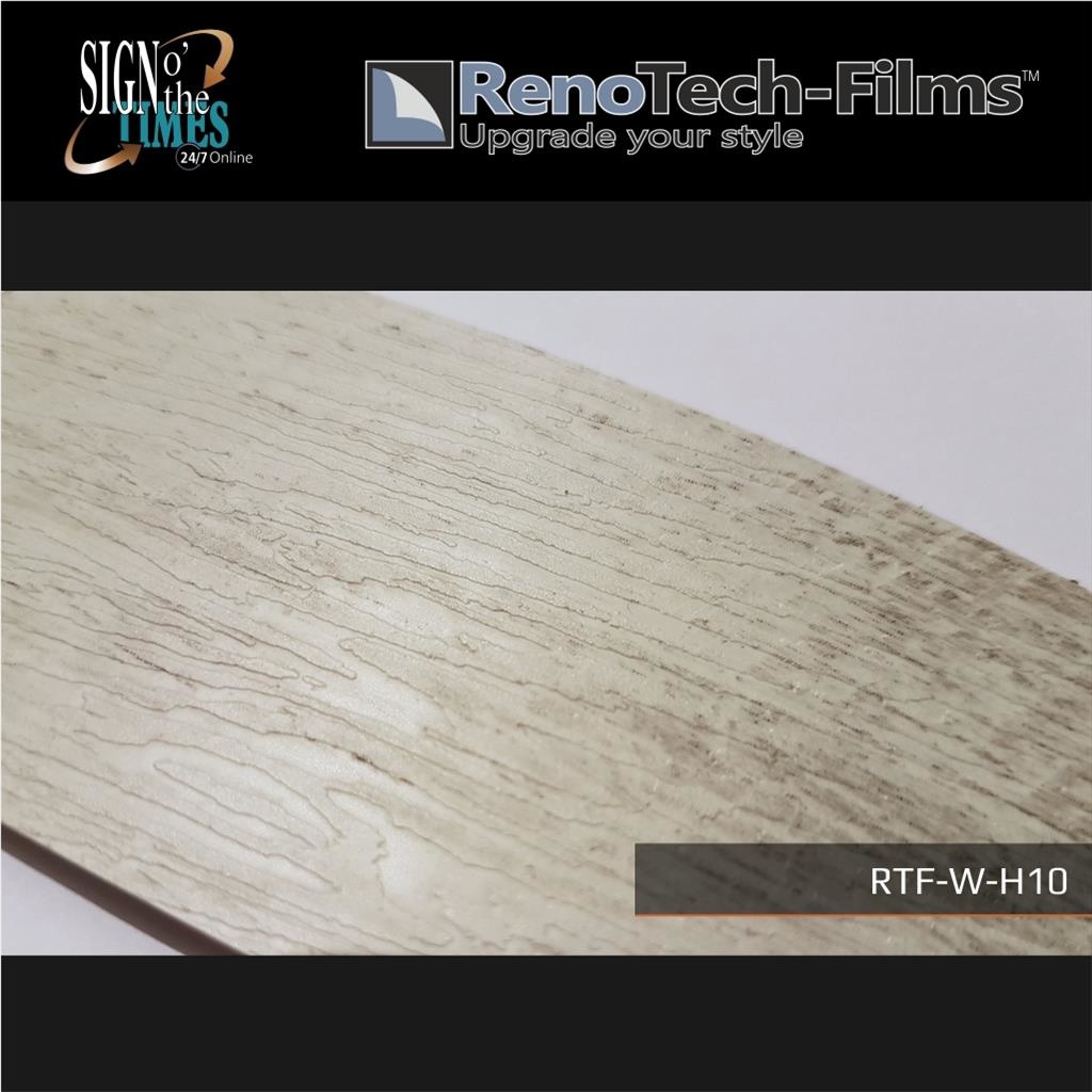 RTF-W-H10-122  Holzoptik Verblasste Graue Platte strukturiert