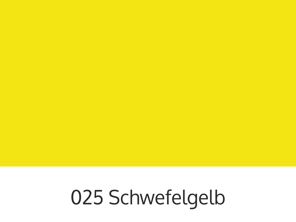 ORACAL 751C - 025 Schwefelgelb 126 cm