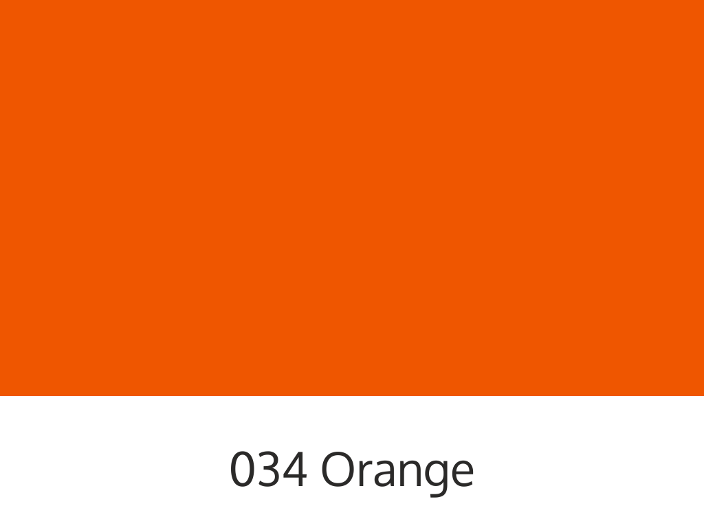 ORACAL 751C - 034 Orange 126 cm